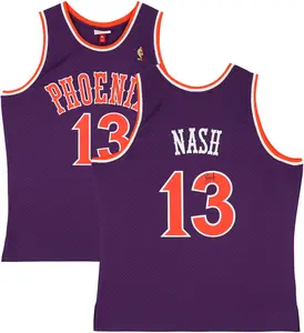 Steve Nash Phoenix Suns Autographed Mitchell & Ness Purple 2005-06 Swingman Jersey - Fanatics Authentic Certified