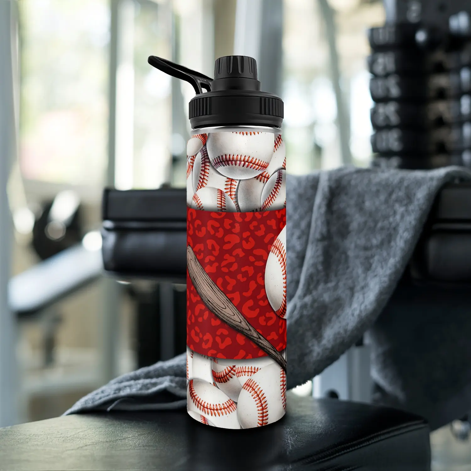 Baseball Lover 22oz Insulated Stainless Tumbler With Lid Portable Thermal Mug For Sports Travel Father Nurse Mother Day Gifts