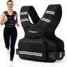 Merach Adjustable Weighted Vest 4–10 lbs with Removable Weight Packs, Lightweight Training Vest with Secure Fit for Walking, Running, Strength Training & Home Workouts BackToSchool