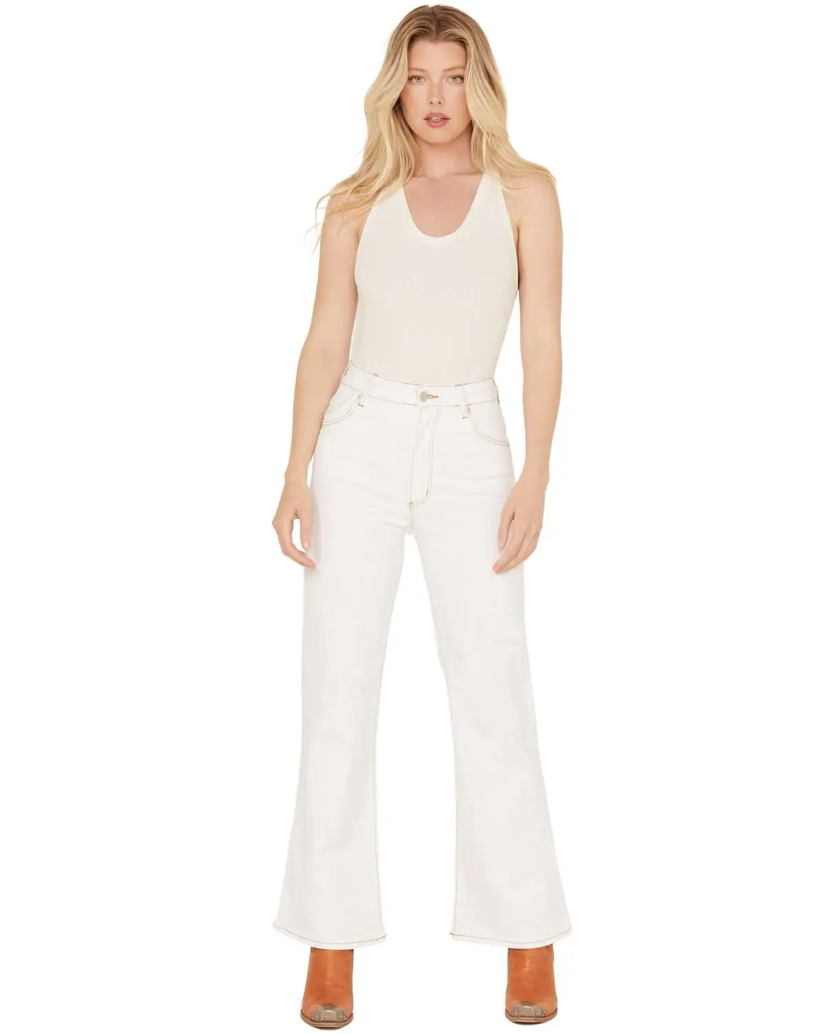 Rolla's Women's High Rise East Coast Ankle Flare Jeans - R32j30