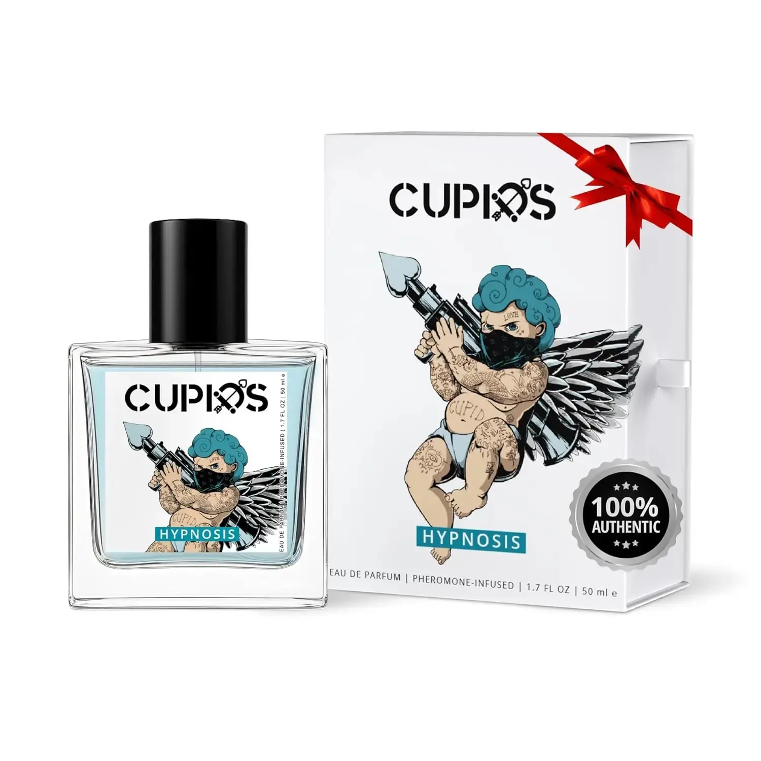 Cupids perfume Hypnosis 2.0 Men's Cologne - Natural Herbal Formula, Long-Lasting Scent, Attraction-Enhancing Fragrance, Gift for Fathers or Boyfriends
