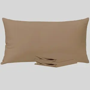 150 Thread Count Pillow Covers 100% Cotton Pillowcases Soft & Smooth Hotel-quality Set of 2 Pillow Case with Envelope Closure Breathable Cooling - Fits Queen/king/cal King Size Pillows