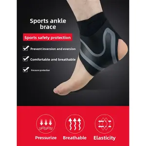 Fitness Lightweight Sports Ankle Cover Pressurized Anti-Sprain Protection Breathable Ankle Socks Outdoor Basketball Football Mountaineering Protective Gear compression