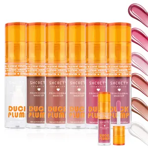 Duck Lip Plumping Oil Lip Gloss Set Mirror Lip Glaze Pearlescent Lip Gloss Liquid Lipstick elvive glycolic gloss liquid lip glossy lip