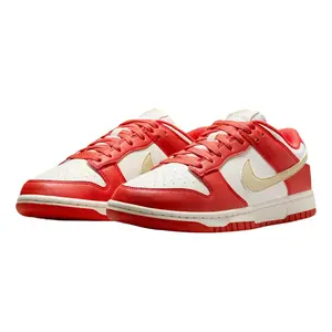 Nike Dunk Low Next Nature Light Crimson Team Gold DD1873-602 Women's Fashion Shoes New