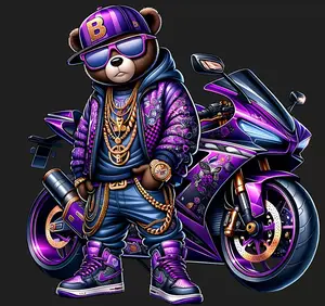 Kids Ready to Press Heat Transfer DTF Transfer Direct to Film for Cotton & Polyester Garments with Firm Press Settings 300-320°F