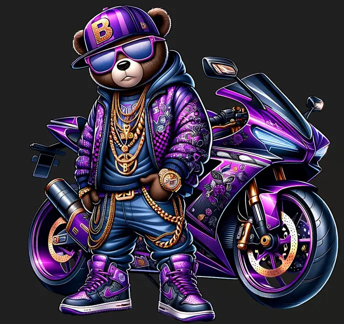 Kids Motorcycle Ready-to-Press DTF Heat Transfer Paper, Firm 300-320°F Press Settings for Cotton, Polyester Apparel & Cloth
