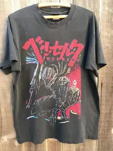 Berserk Vintage 90's Style Anime Shirt, Berserk Anime Charcoal Unisex Shirt