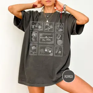 (Sale Off Up To 50%)90s Nostalgia Stamp Comfort Colors Shirt, Vintage Millennial Kid 1900s Tee, Retro 90s Tattoo Style Aesthetic Crewneck, Gift for 1990s Lover