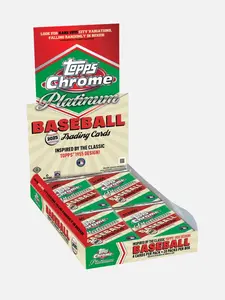2025 Topps Chrome Platinum Baseball Hobby Box
