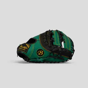 Junior Select 12" 8U-11U Baseball Green/Black First Base Mitt