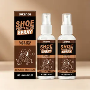 2-Pack Shoe Protection Spray (100ML*2), Gentle Daily Cleaning Care, Removes Dirt, Multi-Functional Shoe Cleaner, Convenient Footwear Maintenance