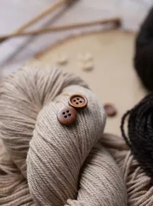 Fox <br/><small> 15mm Wooden Button</small>