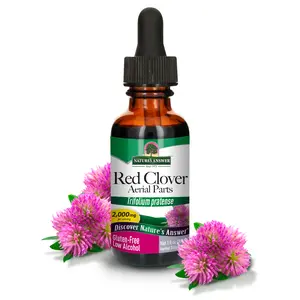 Nature's Answer Red Clover Flowering Tops, 1-Fluid Ounces | Natural Mood Support | Hormone Balance for Women | Menopausal Support | Gluten-Free | Kosher | Single Count