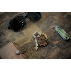 Volkswagen Vanagon Leather Keychain