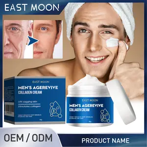Men's collagen anti-wrinkle cream, fade fine lines, tighten skin, anti-aging moisturizing cream