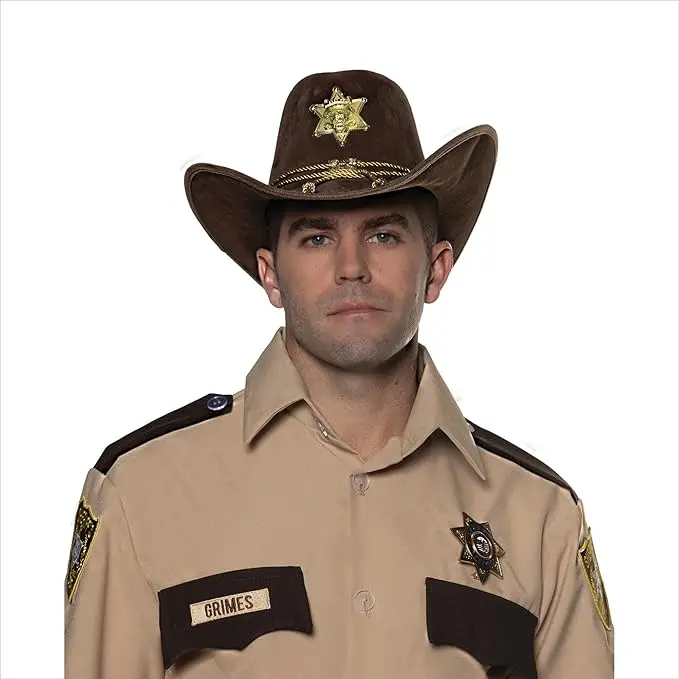 Rick Grimes Sheriff Hat - The Walking Dead - Licensed Costume Accessories