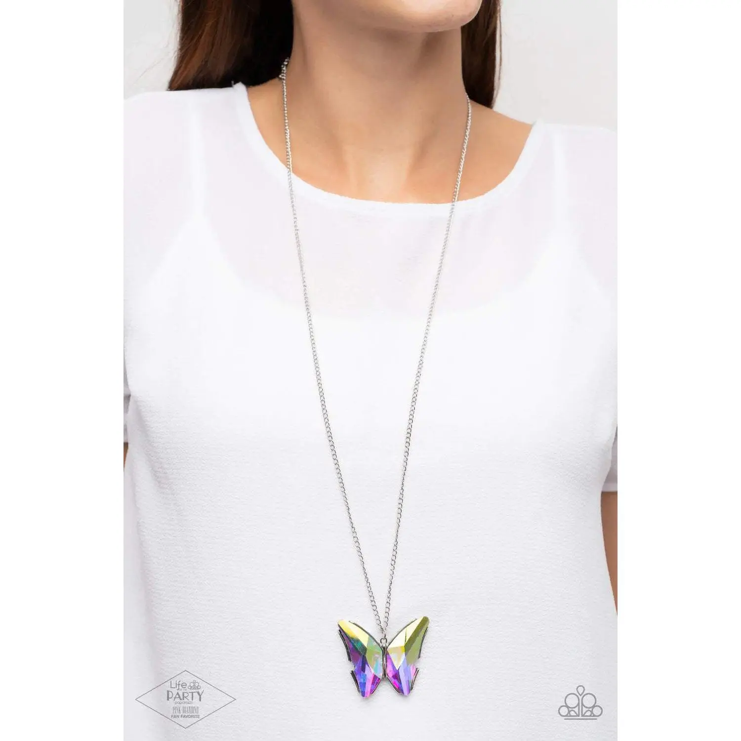Paparazzi The Social Butterfly Effect ♥ Multi Necklace ♥