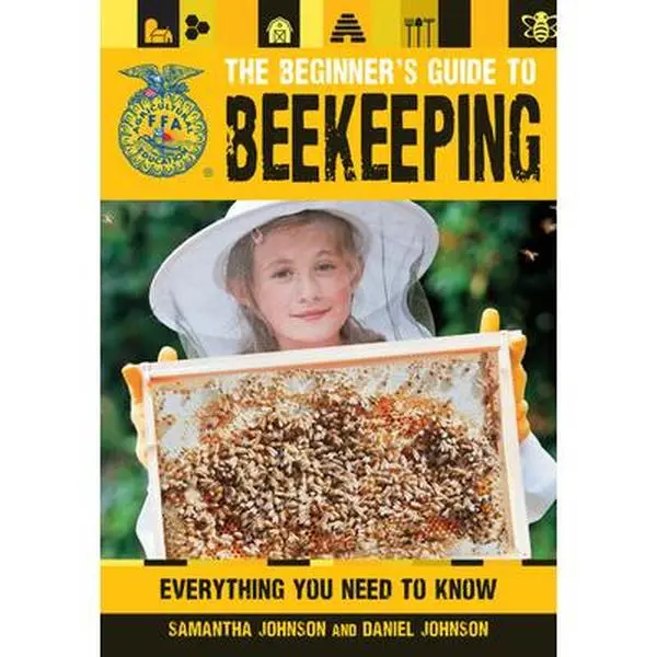 Used Flexibound Book - The Beginner's Guide to Beekeeping by Daniel Johnson - English - Ideal for Cooks, Honey Bees Enthusiasts, Crafters, Gardeners