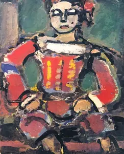 Georges Rouault, Composition, Divertissement, Limited Edition Lithograph