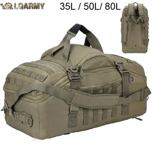 30L 50L 80L Outdoor Mountaineering Bag Molle Tactical Backpack Large Duffel Bag Hiking Camping Travel Bags