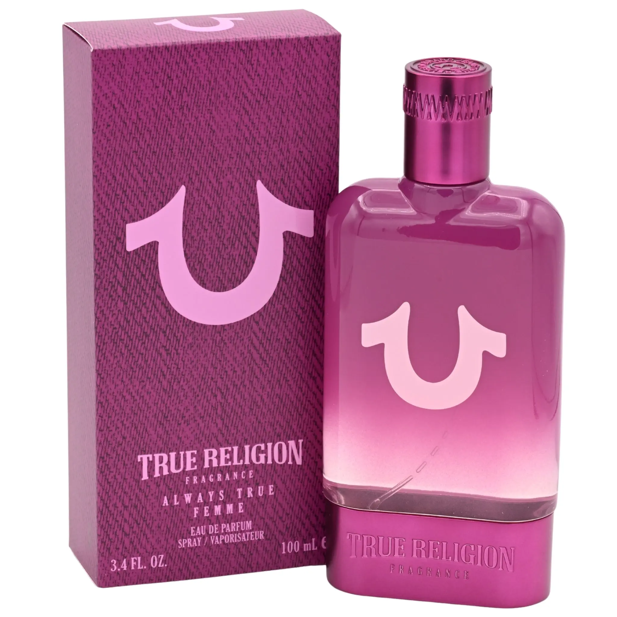 True Religion Always True Femme Eau de Parfum Spray for Women 3.4 oz (New Retail Box)