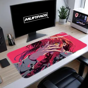 [Sale off up to 65%][Free Ship] Makima Desk Mat Chainsaw Man makima Anime Mouse Pad Gift Anime Desk Mat makima csm Desk mat Manga deskmat for him chainsaw man gift for him