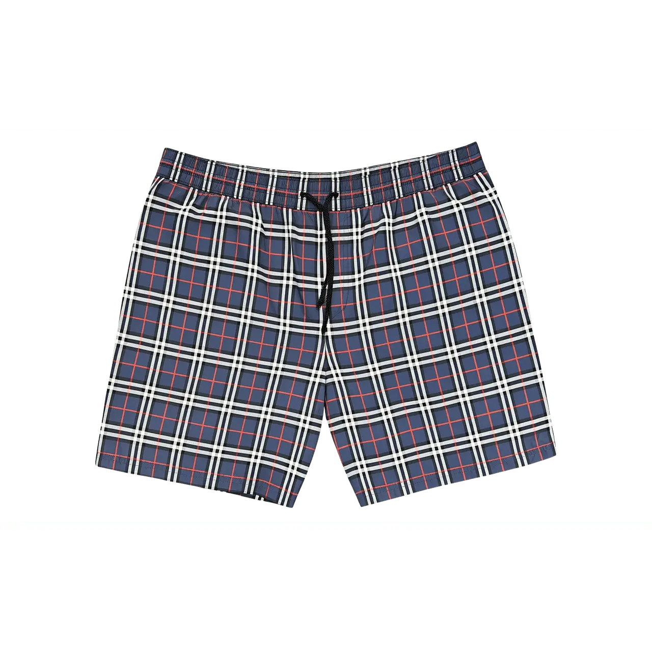 1283172 Burberry Carbon Blue Check Swimshorts (PreOwned)