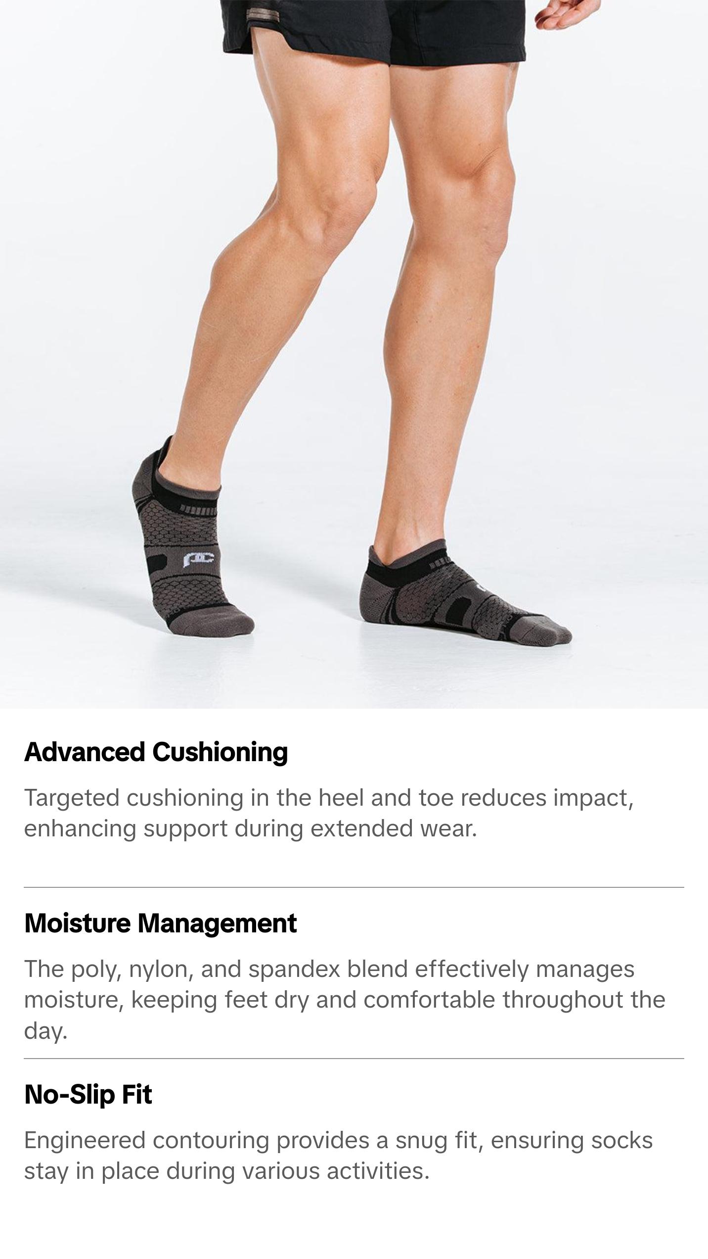 PC Runner, Grey with Black