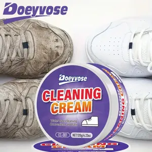 Doeyvose Shoe Cleaning Paste, No Scrubbing Required Shoe Cleaner, Stain Removal for Shoes, Easy Maintenance Cleaning Tool, Shoe Cleaner Cream