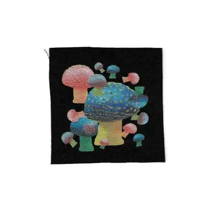 Magical Mushroom Fabric Patch
