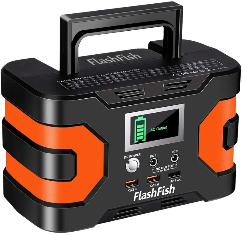 FlashFish 200W Portable Power Station EA200 40800mAh Solar