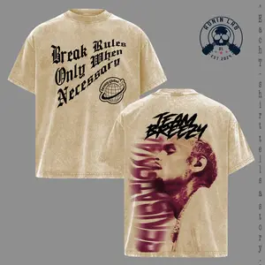 Chris.Brown Graphic T-Shirt, R&B Music Icon Fan Tee, Vintage Concert Inspired Shirt, Double-Sided Acid Wash Cotton Top, Oversized Streetwear Apparel, Hip Hop Music Lover Gift, Lightweight Casual Unisex Tour Style Tee