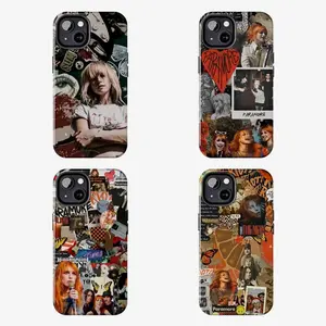 Paramore Band Collage Phone Case For iPhone, Samsung & Google Pixel, Music Rock Band Cover Cellphone, Gift For Fans, All We Know, Riot! C58