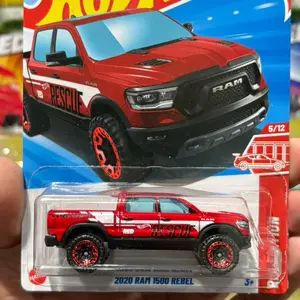 Red Edition Ram Rebel 1500 diecast truck 1:64 scale