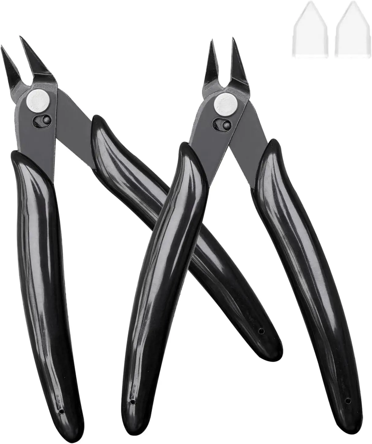 Micro Wire Cutter Precision Diagonal Pliers, Mini Wire Snips for Jewelry Crafts, Plastic Zip Ties Cutting, 3D Printing Support Removing, DIY & Hobby Use