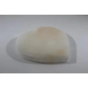 Handcrafted Selenite Heart Plate – Flat Crystal Charging and Energy Cleansing Dish