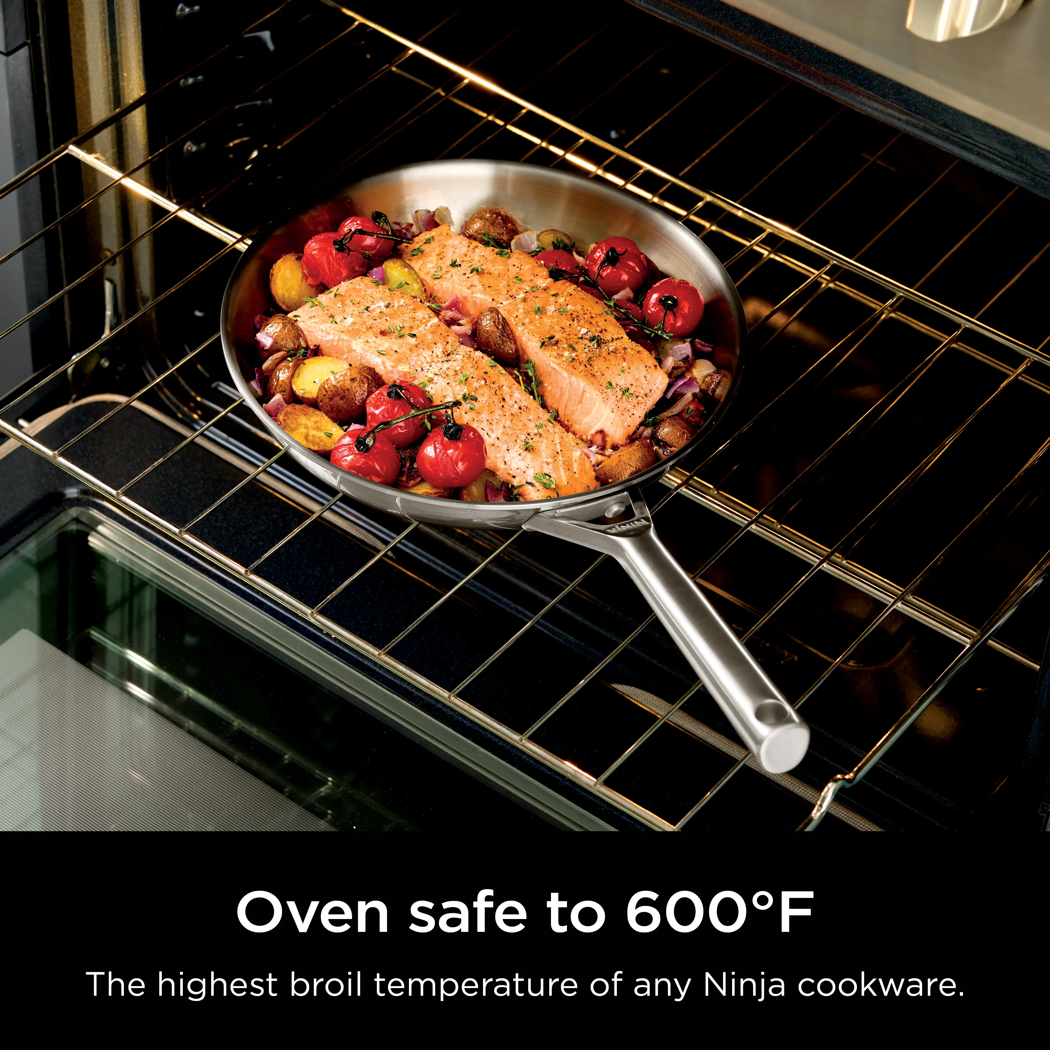 Ninja EverClad Commercial-Grade Stainless Steel Cookware 7-Piece