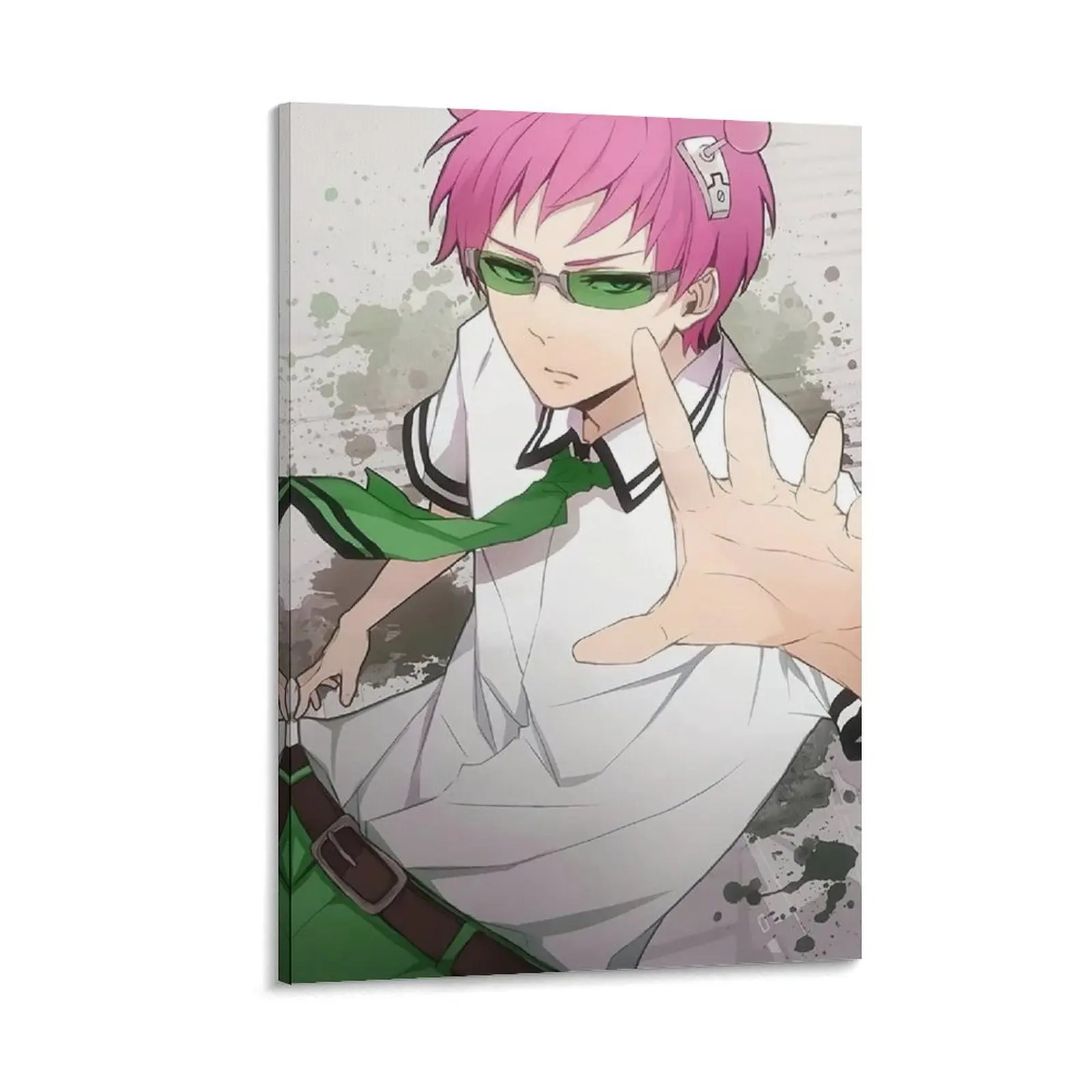 Saikis K Anime Poster.  Manga Print. Wall Decor Art. Anime for Fans. Canvas Poster Bedroom Decor Sports Landscape Office Room Decor Gift Frames Ornaments Decoration Artistic Photo