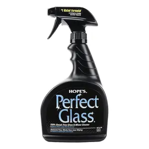 HOPE’S Perfect Glass Cleaner | Streak-Free Glass and Mirror Spray, Fast-Drying, Ammonia-Free, 32 Ounces |  Home  Cleaning Products Household