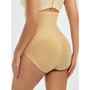 MUEE Women's Tummy Control Shapewear Panties, Ultra High Waisted & Seamless Slimming Hip Lifting Briefs - All Day Lightweight Comfort - Core Control Shaping Underwear Compression Womenswear Sexy Bridal