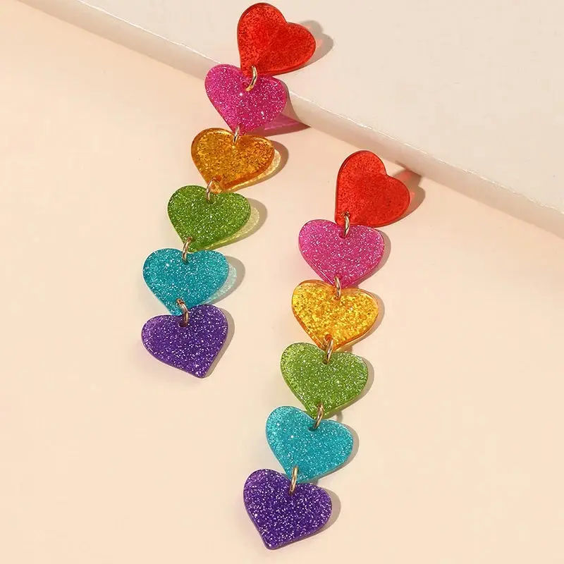 Vivid Heart Cascades - 3 colors