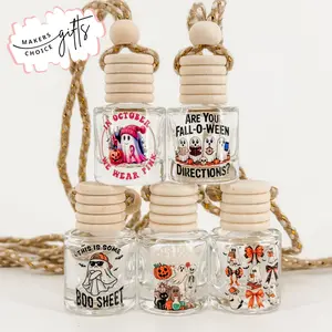 Makers Choice Gifts Fall Scented Car Air Freshener Long Lasting Scented Diffuser for Rearview Mirror Clean Ingredients & Practical Gift
