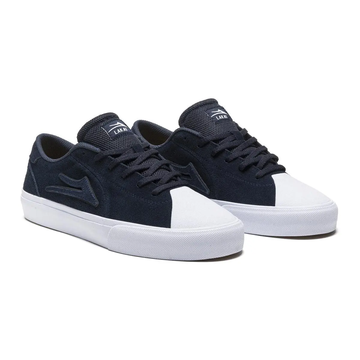 Lakai Skateboard Shoes Flaco II Navy Suede