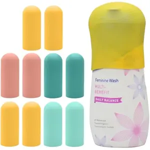 Silicone Bottle Covers Travel Essentials for Women Men, Beach Vacation Essentials, Travel Size Toiletries Accessories, Cruise Ship Essentials 2026, Must Haves, Leak Proofing