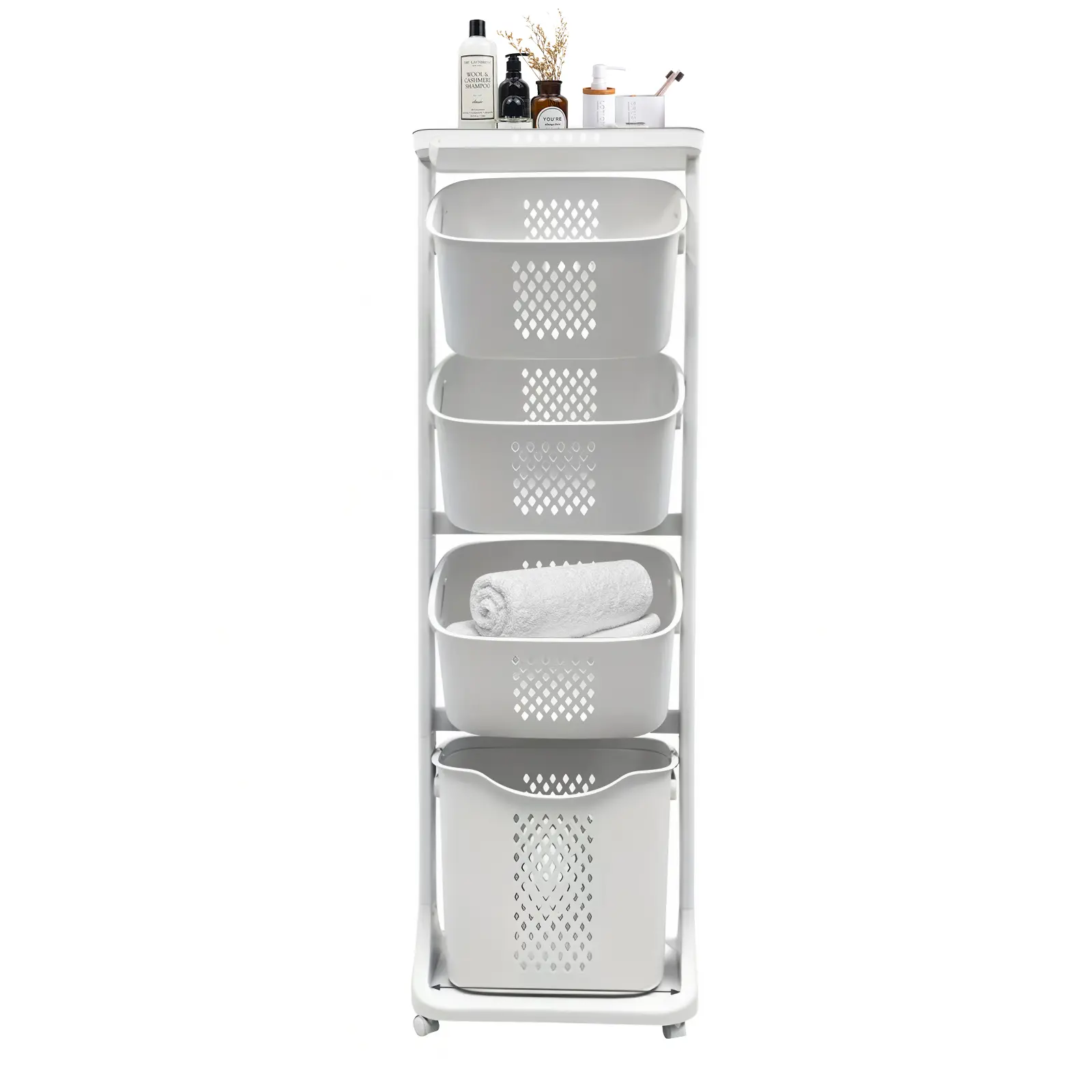 White + Plastic + Modern