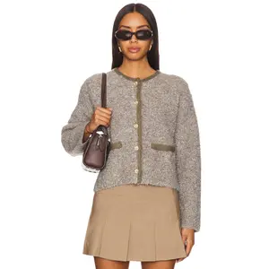 Line & Dot Mayfair Sweater in Grey Multi