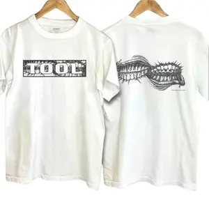 Tool Band Aenima Giant T-Shirt, 2-Sided Graphic Tee, Short Sleeve Unisex Rock Shirt