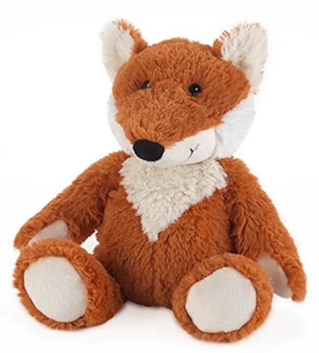 WARMIES Fox Cozy Plush Heatable Lavender Scented Stuffed Animal, Colorful Range, 1.5-2 lbs, 10-12 in, All-Age Bedtime Companion