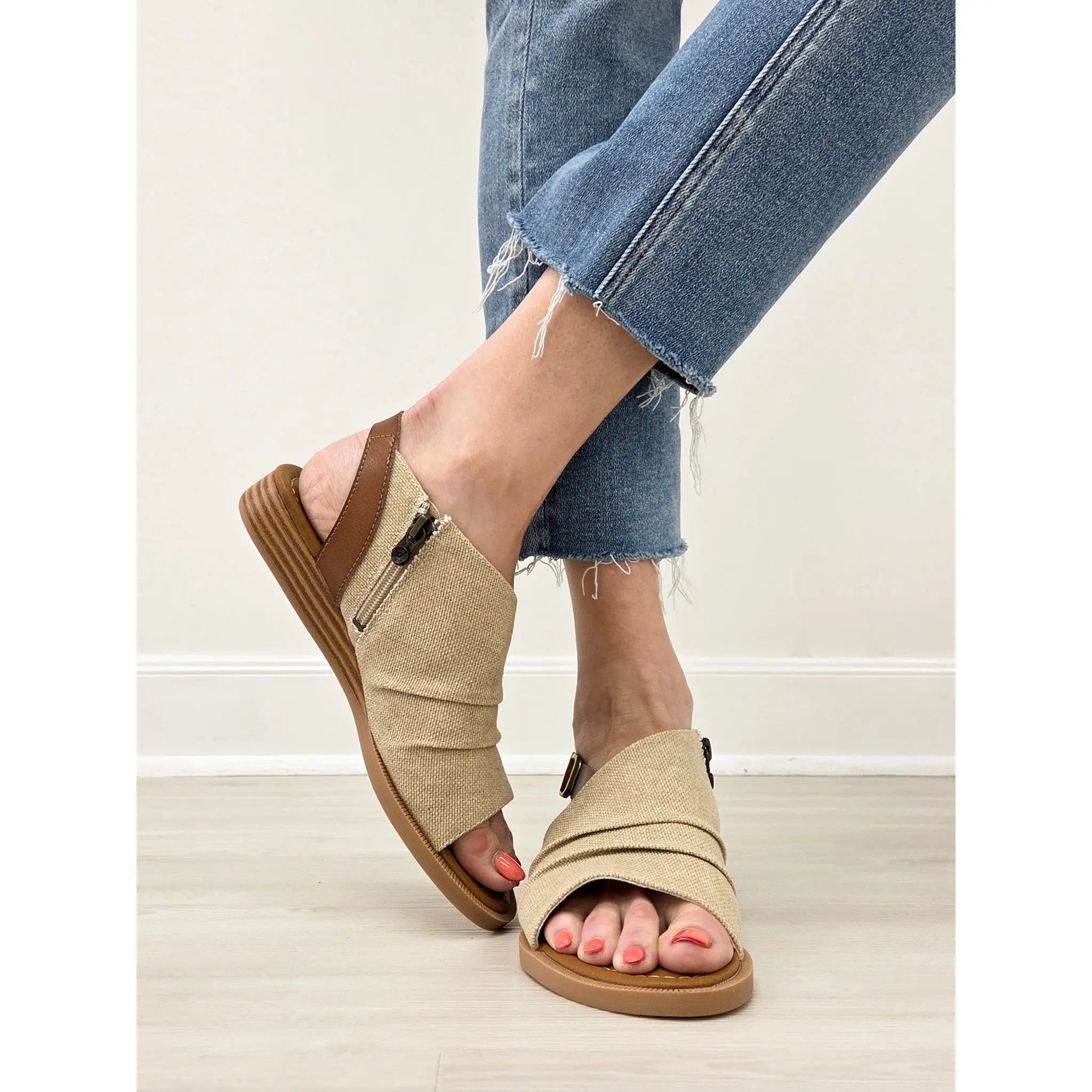 Blowfish Malibu Aspire Sandals in Natural